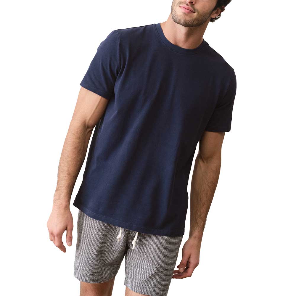 Men's Luxe 250 Classic Tee - Navy