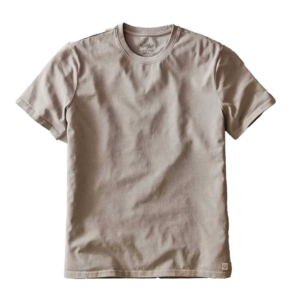 Men's Luxe 250 Classic Tee - Vingtage Khaki
