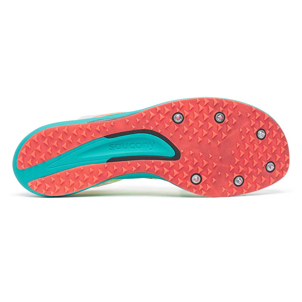 Endorphin XC Spike - White/Mutant - Regular (D)