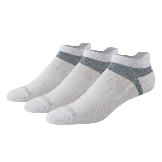 Inferno Cushioned No Show Tab - White