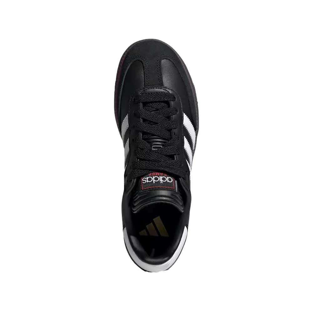 Youth Jr Samba Indoor Soccer Shoe - Black/White - Regular (D)