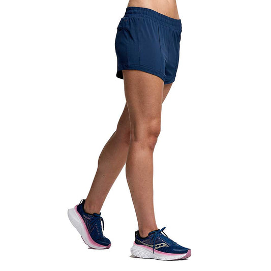 Women's Outpace 3in Short - Navy