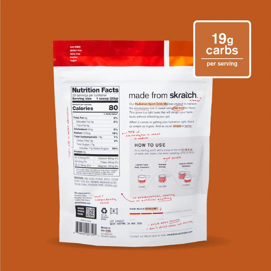 Apple Cider Sport Hydration 20s Bag
