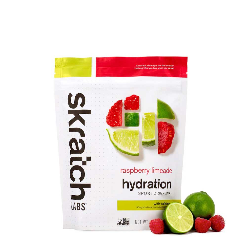 Sport Hydration 20 Serving Bag - Raspberry Limeade w/ Caffeine