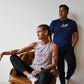 Men's Running Shoes Est 1985 Performance Tech Short Sleeve - Naval Academy/White Woven Square Patch w/ Black Gazelle