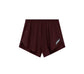 Men's Split Short - Burgundy