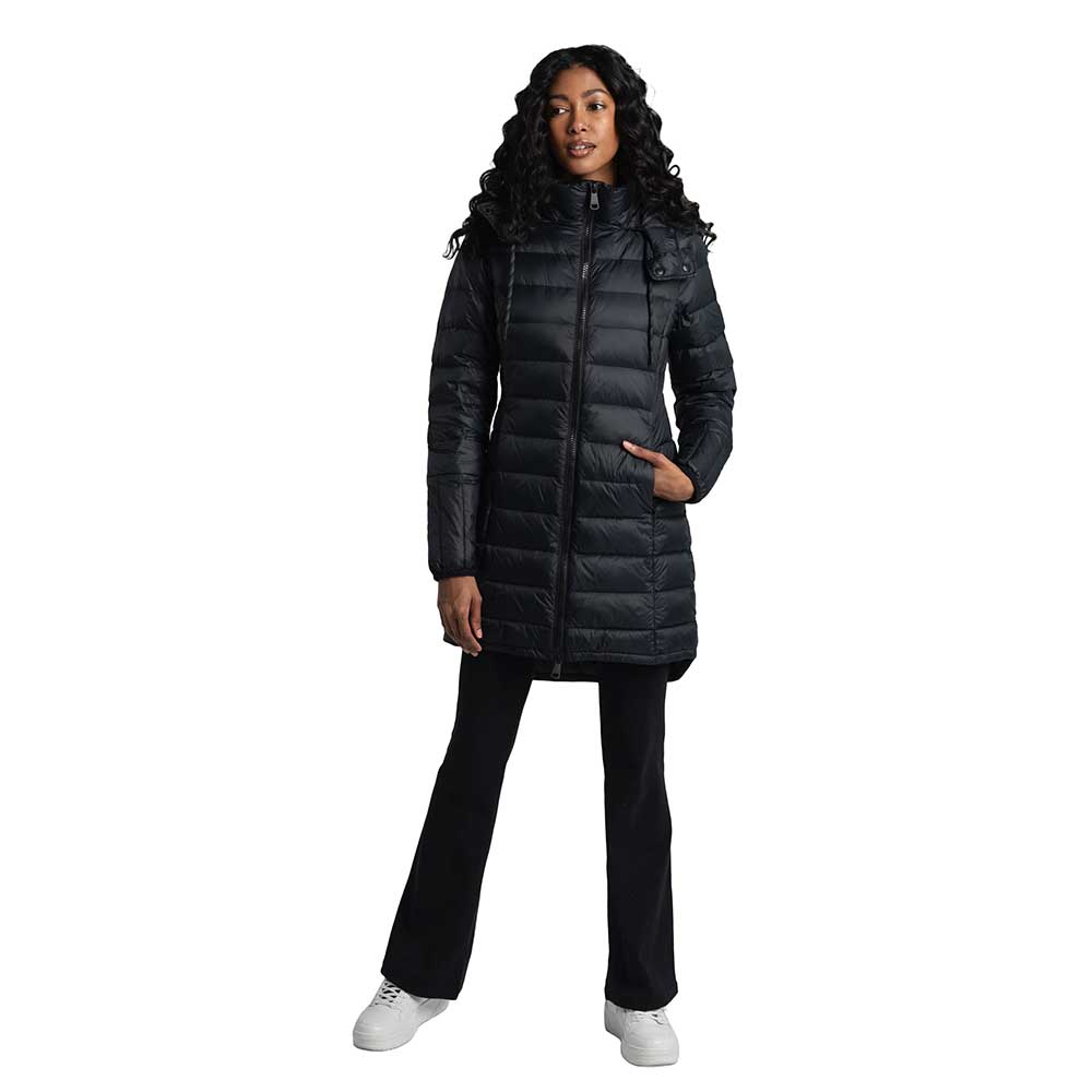 Women's Claudia Down Jacket - Black Beauty – Gazelle Sports