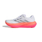 Women's Supernova Rise 3 Running Shoe - Footwear White/Silver Metallic/Lucid Pink - Regular (B)