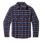 Men's Anchor Line Shirt Jacket - Eggplant Plaid