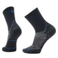 Men's Run Zero Cushion Mid Crew Sock - Black