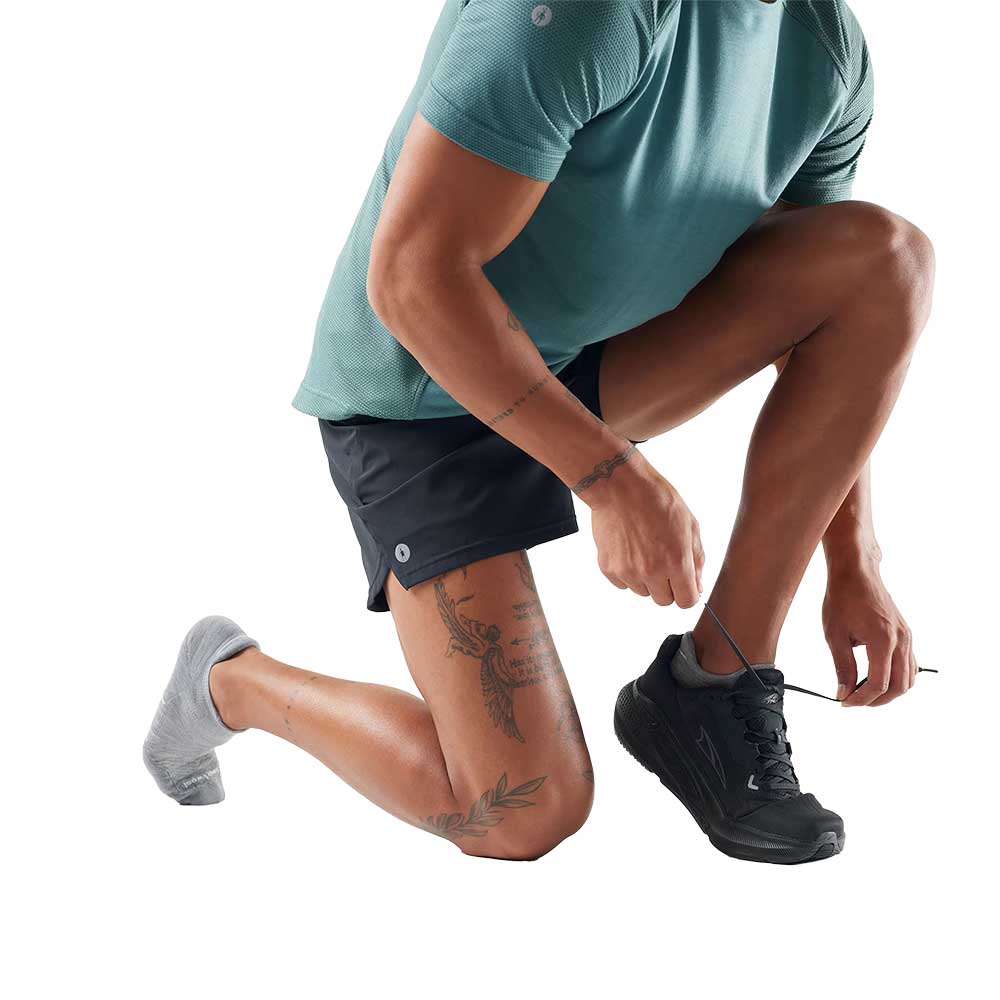 Men's Run Targeted Cushion Low Ankle - Light Gray