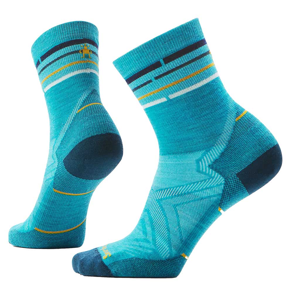 Women's Run Zero Cushion Mid Crew Sock - Capri