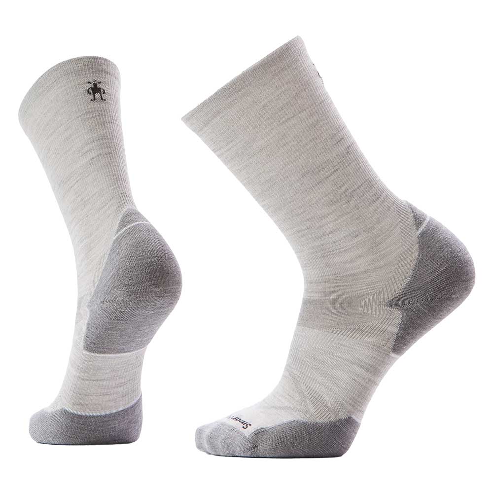 Men's Run Cold Weather Targeted Cushion Crew - Ash