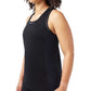 Women's Active Mesh Racerback Tank - Black