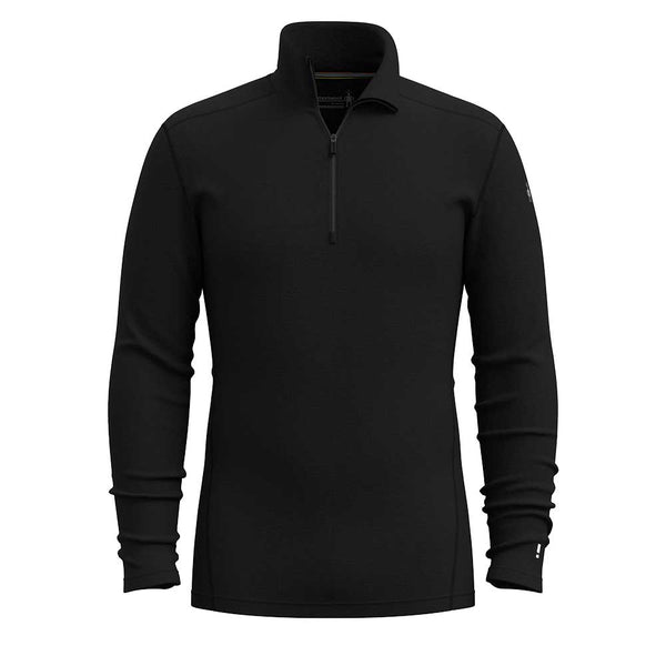 Men's Classic Thermal Merino Base Layer 1/4 Zip - Black – Gazelle