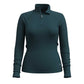 W Classic Thermal Merino Base Layer 1/4 Zip - Twilight Blue Heather