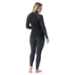 Women's Classic Thermal Merino Base Layer 1/4 Zip - Black Digi Snow