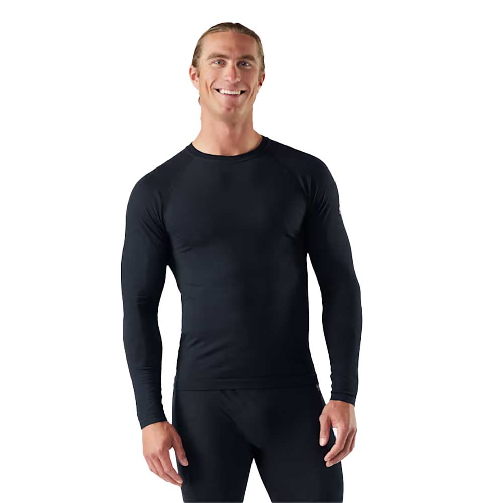 Men's Intraknit All-Season Merino Base Layer Crew - Nightfall Blue