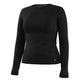 Women's Intraknit All-Season Merino Base Layer Crew - Black