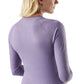 Women's Intraknit All-Season Merino Base Layer Crew - Purple Storm