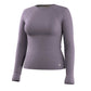 Women's Intraknit All-Season Merino Base Layer Crew - Purple Storm