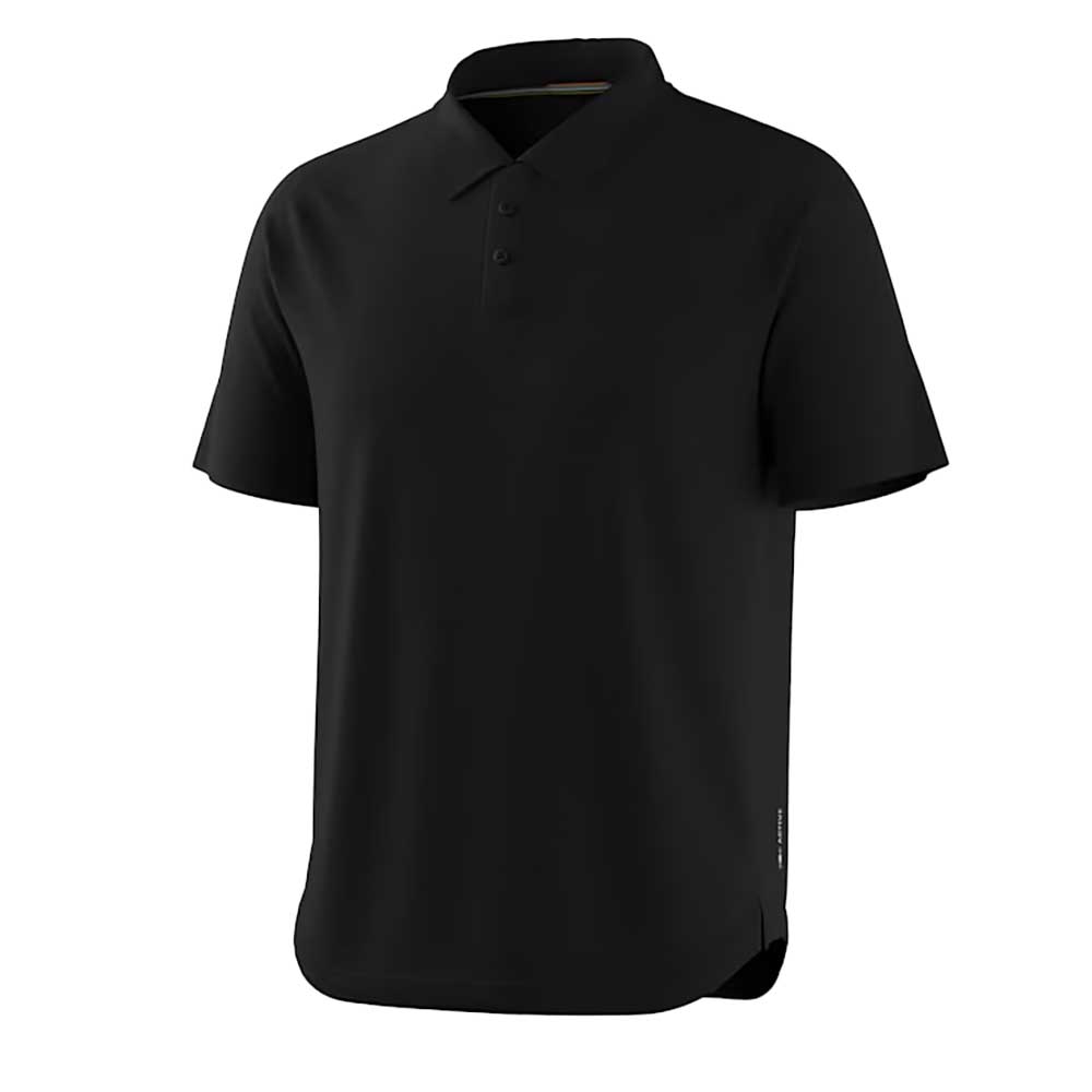 Men's Active Mesh Polo - Black