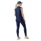 Women's Active Ultralite Crop Tank - Deep Navy