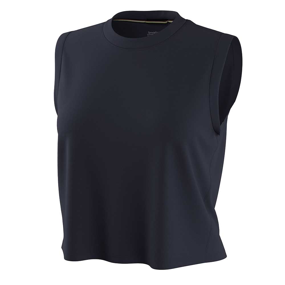 Women's Active Ultralite Crop Tank - Deep Navy