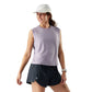 Women's Active Ultralite Crop Tank - Purple Storm