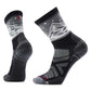 Men's Hike Light Cushion Valley View Crew - Black