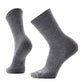 Everyday Solid Rib Crew - Medium Gray