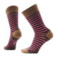 Women's Everyday Pin Stripe Crew - Chestnut