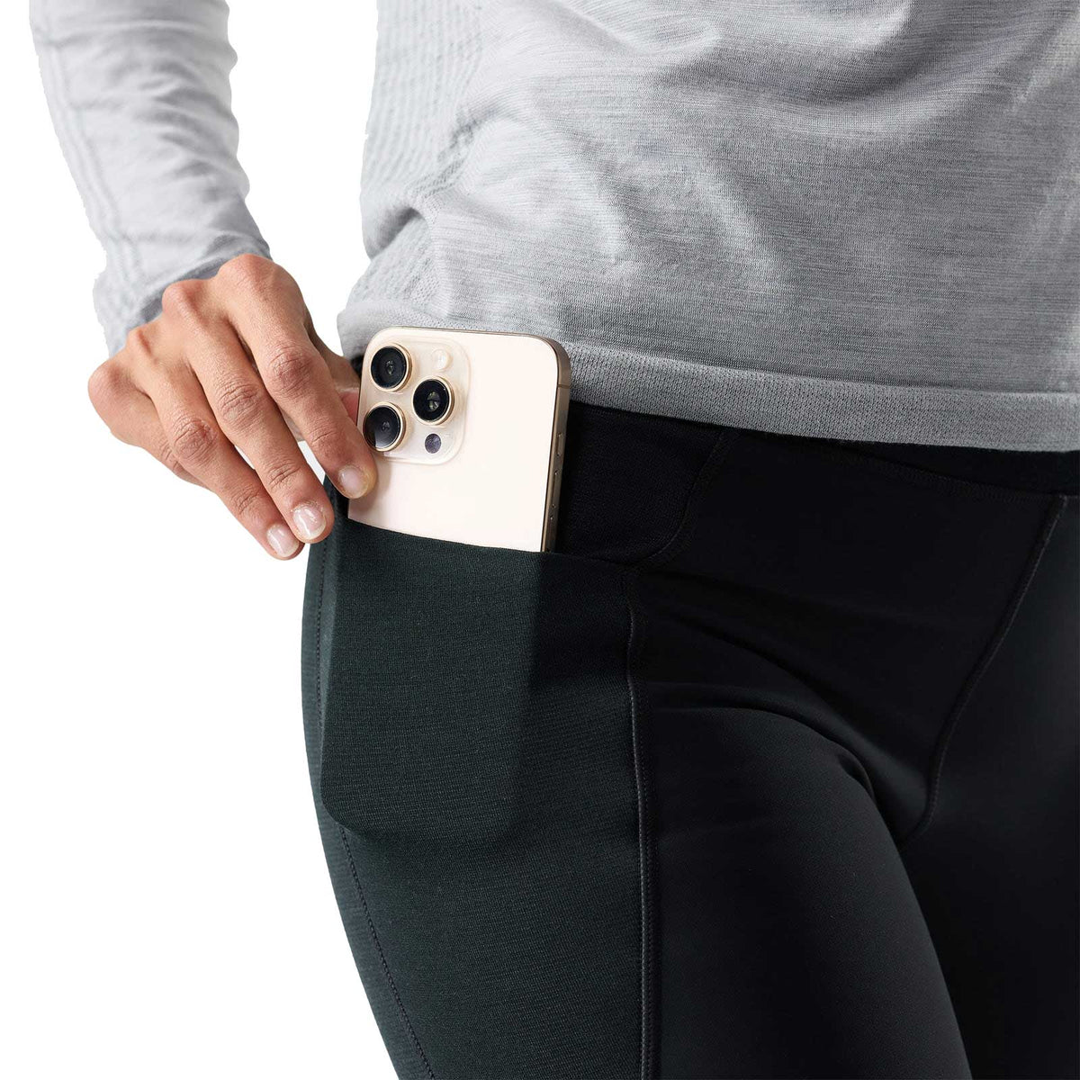 Women's Active Fleece Wind Tight - Black F26
