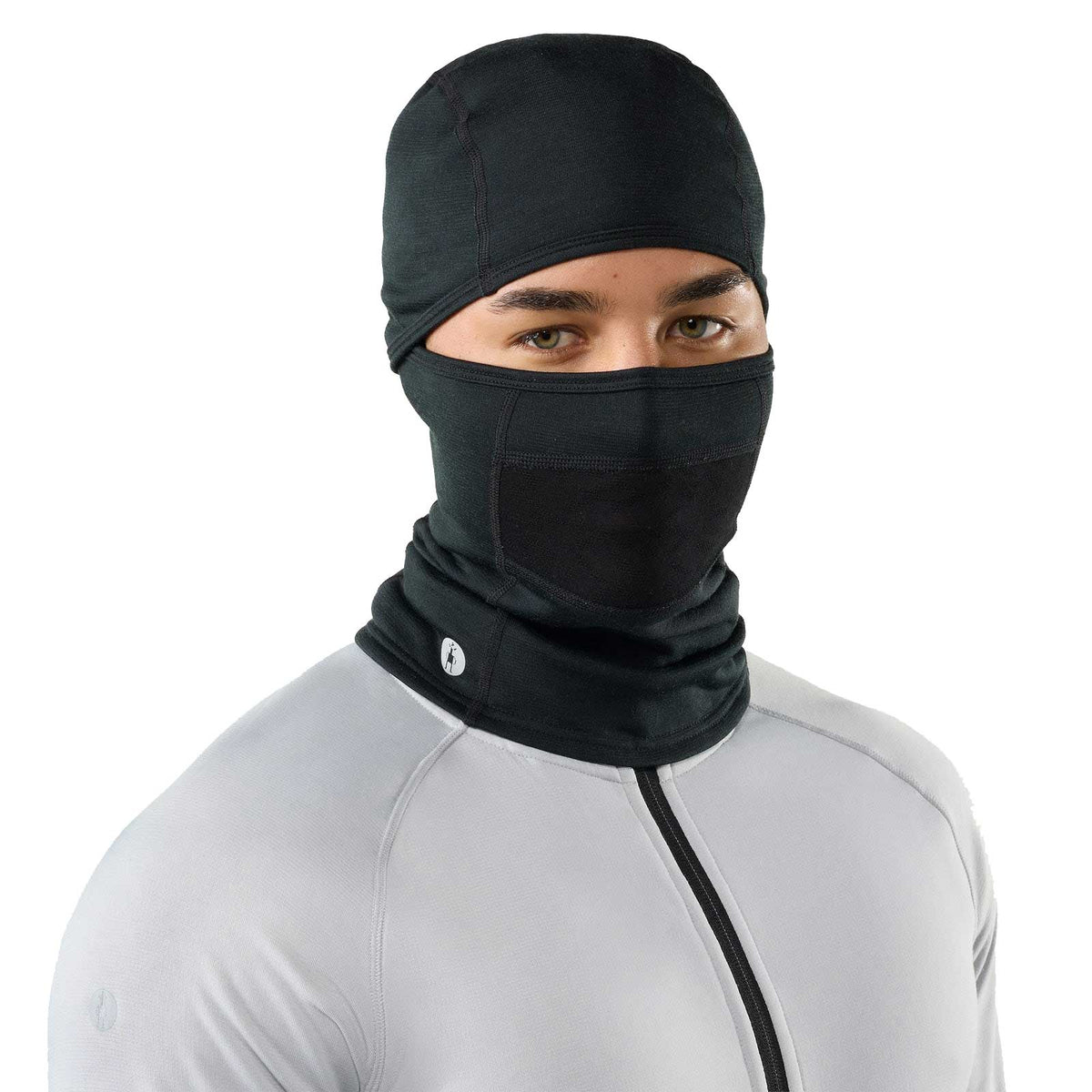 Active Fleece Hinged Balaclava - Black