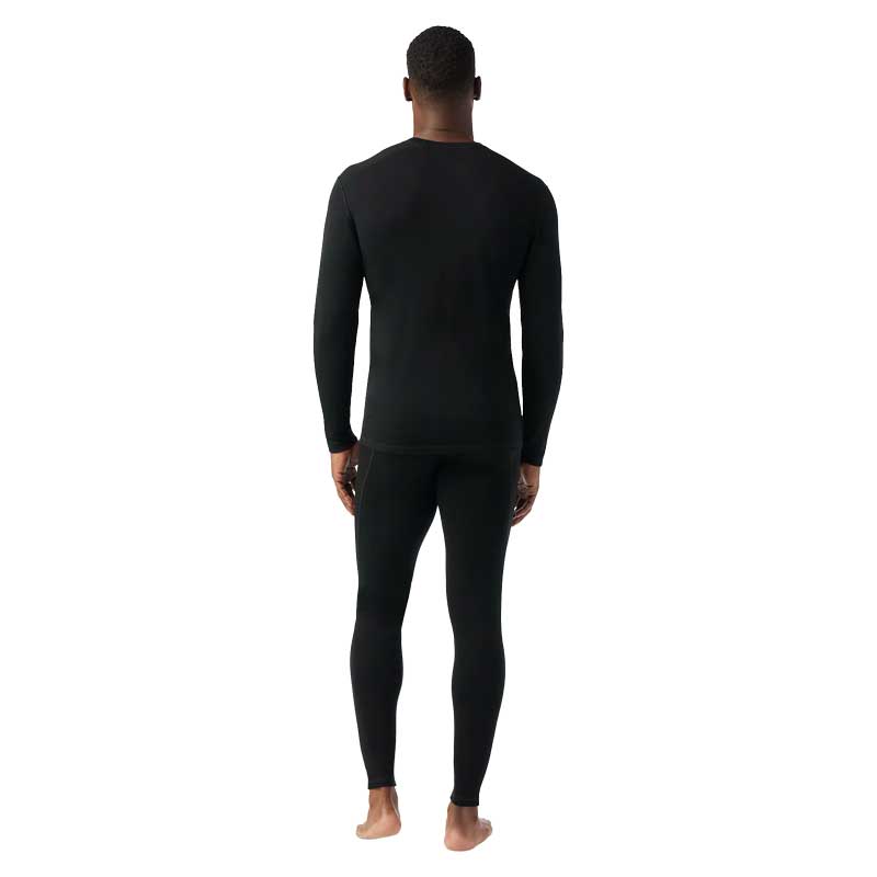 Men's Classic Thermal Merino Base Layer Crew - Black
