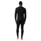 Men's Classic Thermal Merino Base Layer Crew - Black