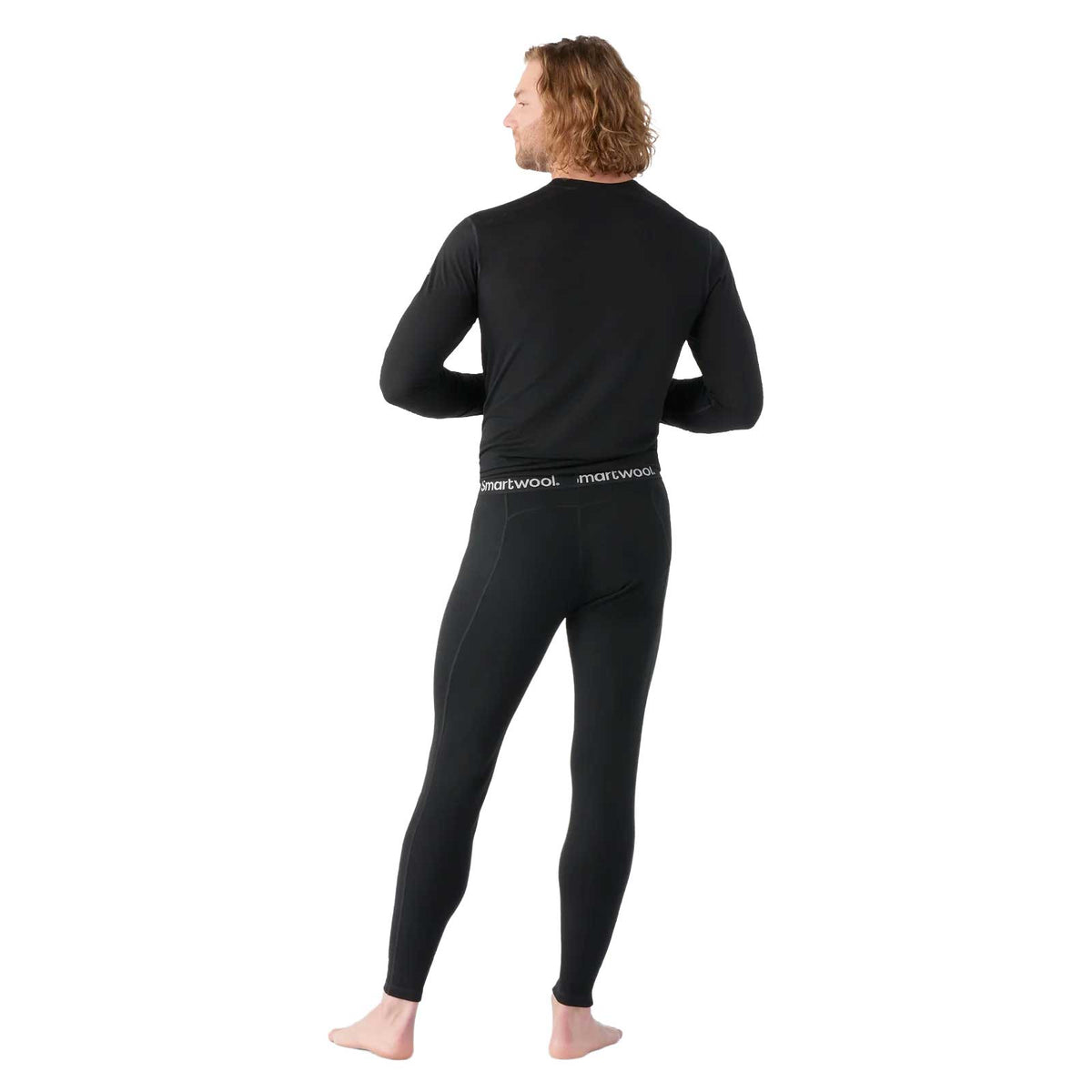 Men's Classic Thermal Merino Base Layer Bottom - Black