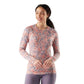 W Classic Thermal Merino Base Layer Crew - Coral Reef Floral