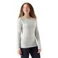 Women's Classic Thermal Merino Base Layer Crew - Light Grey Color Shift