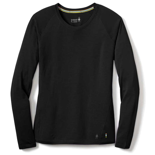 Women's Classic All-Season Merino Base Layer Crew - Black