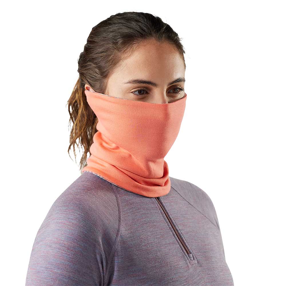 Thermal Merino Reversible Neck Gaiter - Coral Reef Floral