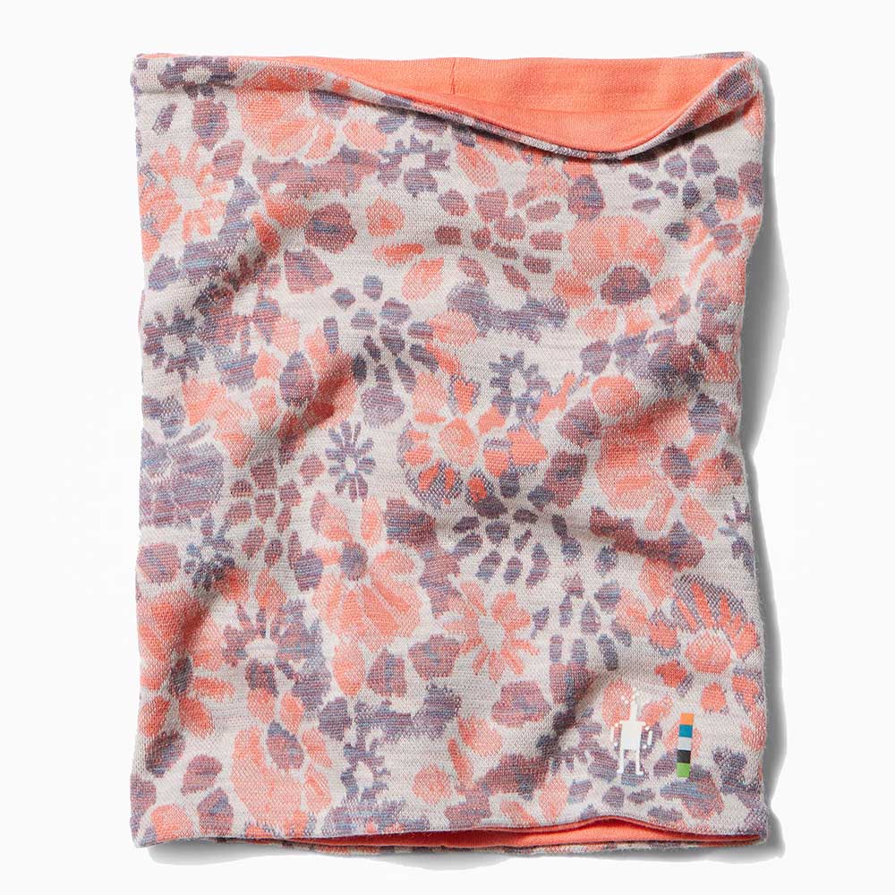 Thermal Merino Reversible Neck Gaiter - Coral Reef Floral
