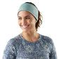 Thermal Merino Reversible Headband - Arctic Green/Twilight Blue