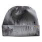 Thermal Merino Reversible Cuffed Beanie - Charcoal Foggy Pines