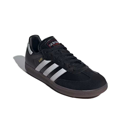 Men's Samba Indoor Soccer Shoe - Core Black/Cloud White/Vivid Red - Regular (D)