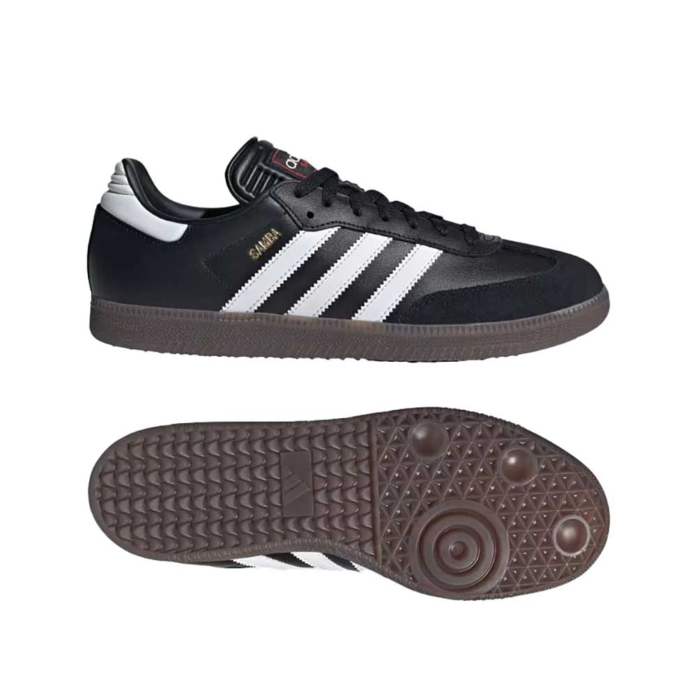 Adidas Samba Indoor Soccer Shoes Black White 13