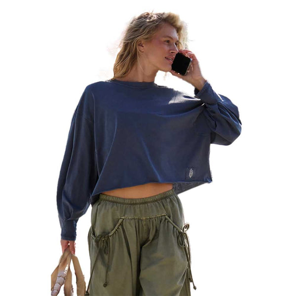 売れ筋商品|||エフピームーブメント カットソー トップス レディース Inspire Layer Top - Women's Midnight Navy Screenshot-2025-02-20-