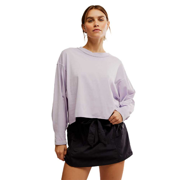 売れ筋商品|||エフピームーブメント カットソー トップス レディース Inspire Layer Top - Women's Lavender Glaze FP Movement Women's Inspire Layer - Lavender Glaze – Gazelle