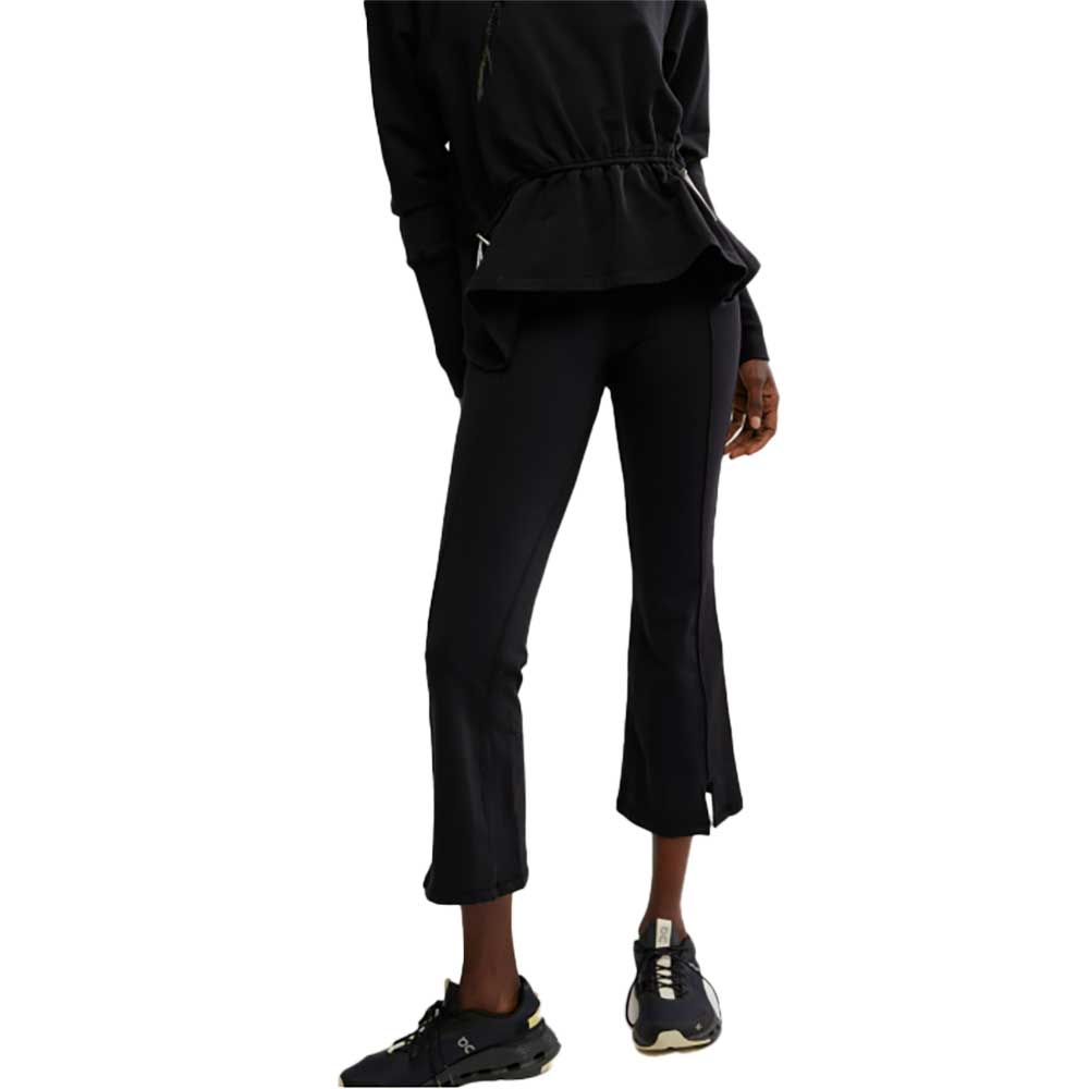 Women's Tryouts Cropped Flare - Black