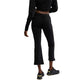 Women's Tryouts Cropped Flare - Black